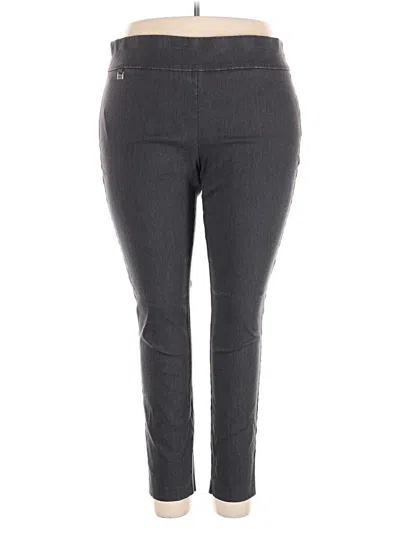 Pre-owned Alfani Casual Pants In Gray