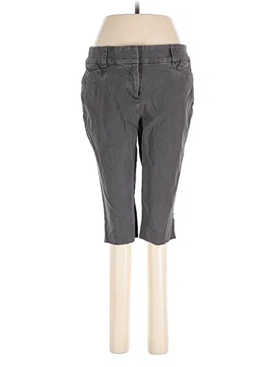 Pre-owned Alfani Casual Pants In Gray