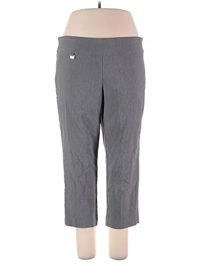 Pre-owned Alfani Casual Pants In Gray