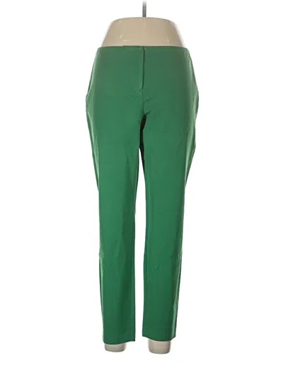 Pre-owned Alfani Casual Pants In Green