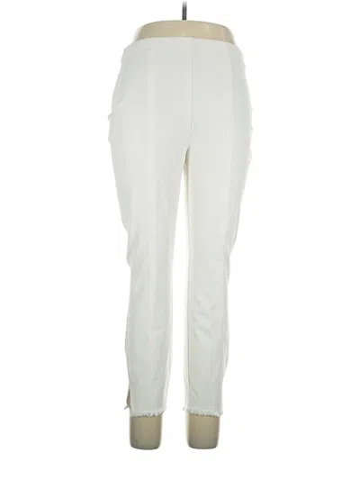 Pre-owned Alfani Casual Pants In Ivory