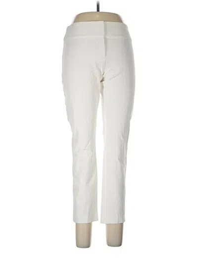 Pre-owned Alfani Casual Pants In Ivory