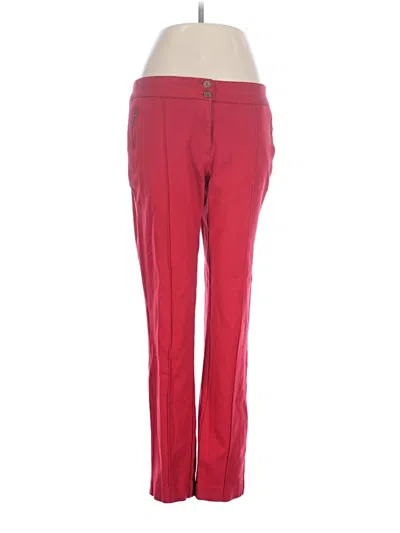 Pre-owned Alfani Casual Pants In Red