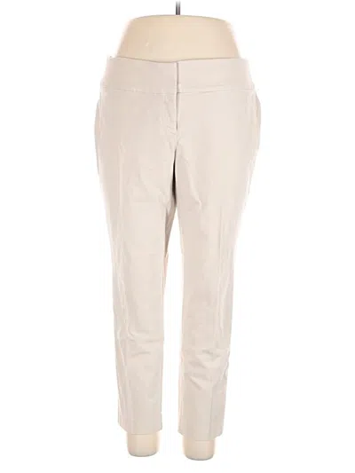 Pre-owned Alfani Casual Pants In Tan