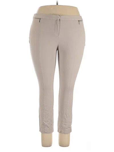 Pre-owned Alfani Casual Pants In Tan
