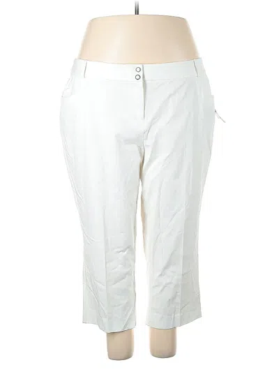 Pre-owned Alfani Casual Pants In White