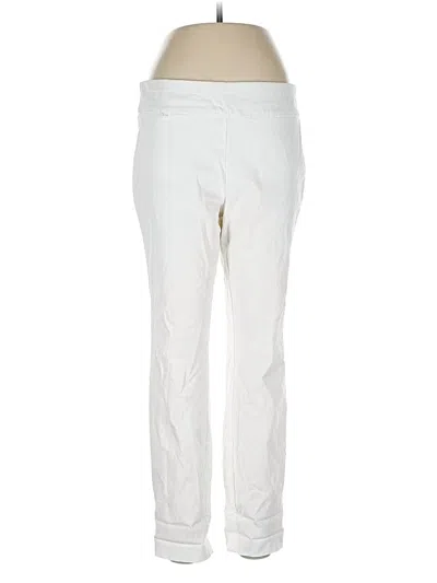 Pre-owned Alfani Casual Pants In White