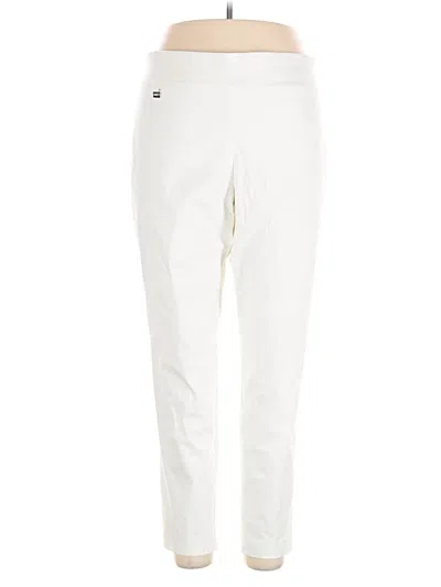 Pre-owned Alfani Casual Pants In White