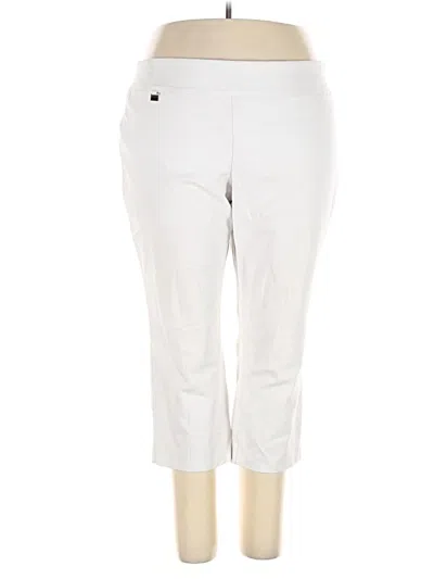 Pre-owned Alfani Casual Pants In White