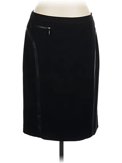 Pre-owned Alfani Casual Skirt In Black
