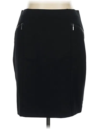 Pre-owned Alfani Casual Skirt In Black