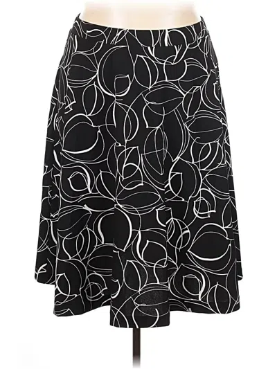 Pre-owned Alfani Casual Skirt In Black