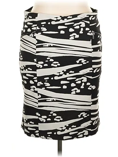 Pre-owned Alfani Casual Skirt In Black