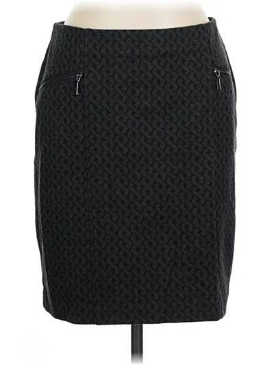 Pre-owned Alfani Casual Skirt In Black