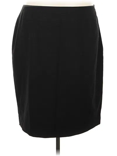 Pre-owned Alfani Casual Skirt In Black