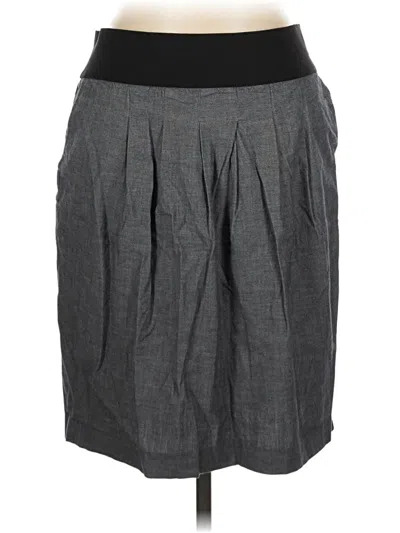 Pre-owned Alfani Casual Skirt In Gray