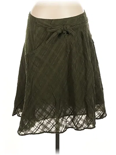 Pre-owned Alfani Casual Skirt In Green