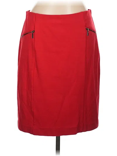 Pre-owned Alfani Casual Skirt In Red