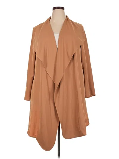Pre-owned Alfani Coat In Tan