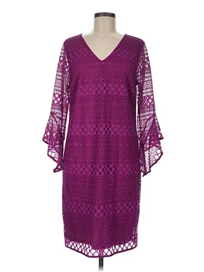 Pre-owned Alfani Cocktail Dress In Purple