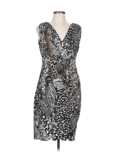 Pre-owned Alfani Cocktail Dress In Silver