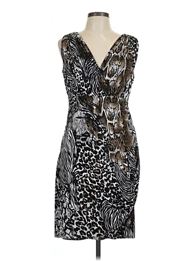 Pre-owned Alfani Cocktail Dress In Silver