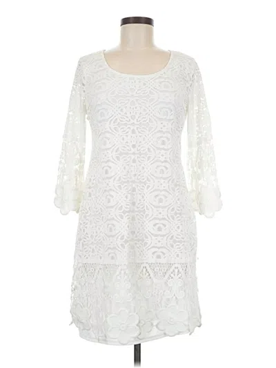 Pre-owned Alfani Cocktail Dress In White