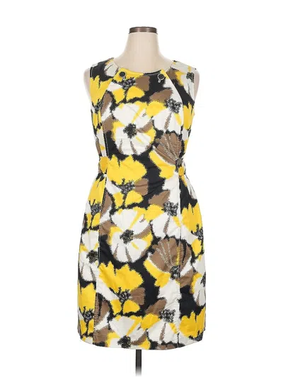 Pre-owned Alfani Cocktail Dress In Yellow