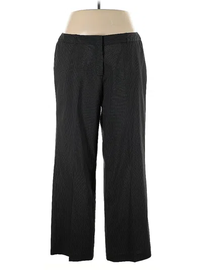 Pre-owned Alfani Dress Pants In Black