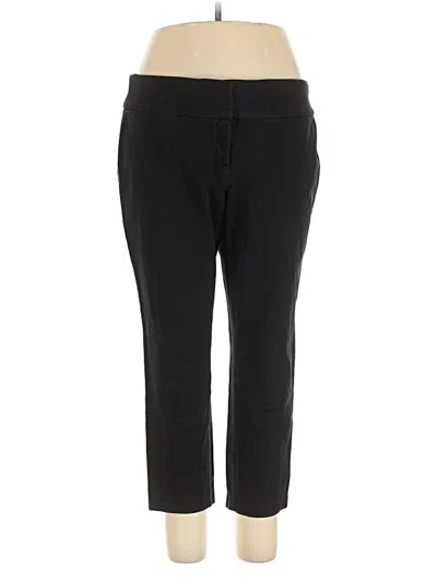 Pre-owned Alfani Dress Pants In Black