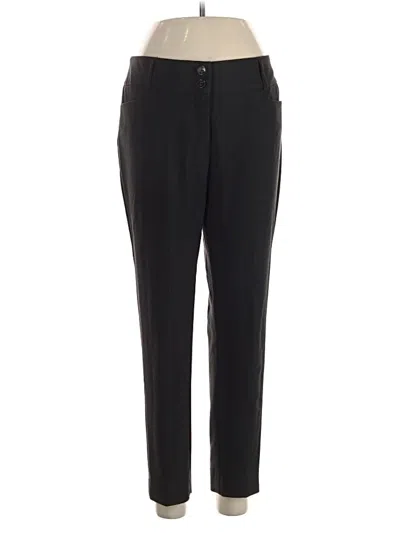 Pre-owned Alfani Dress Pants In Black