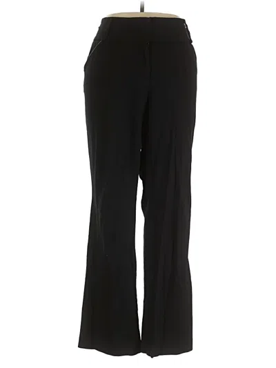 Pre-owned Alfani Dress Pants In Black