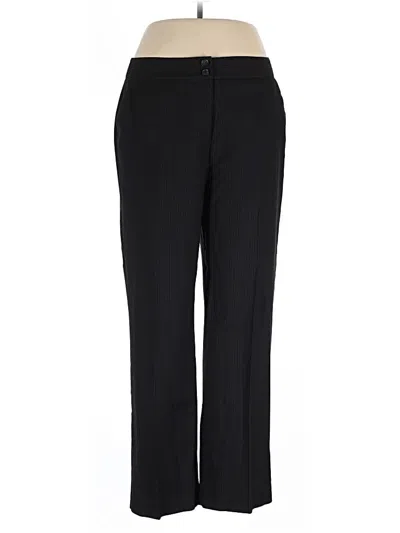 Pre-owned Alfani Dress Pants In Black