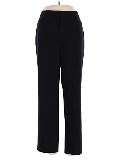 Pre-owned Alfani Dress Pants In Black