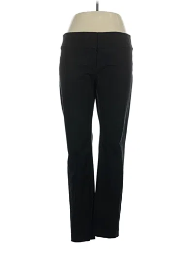 Pre-owned Alfani Dress Pants In Black