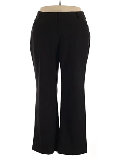 Pre-owned Alfani Dress Pants In Black