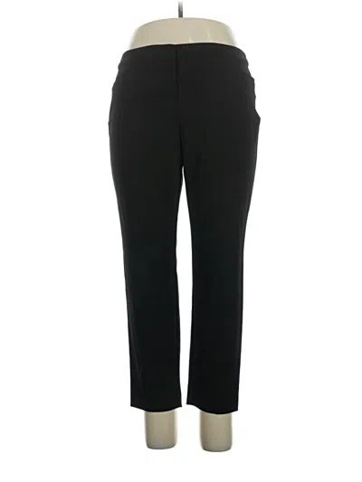 Pre-owned Alfani Dress Pants In Black