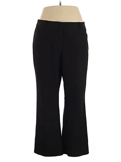 Pre-owned Alfani Dress Pants In Black