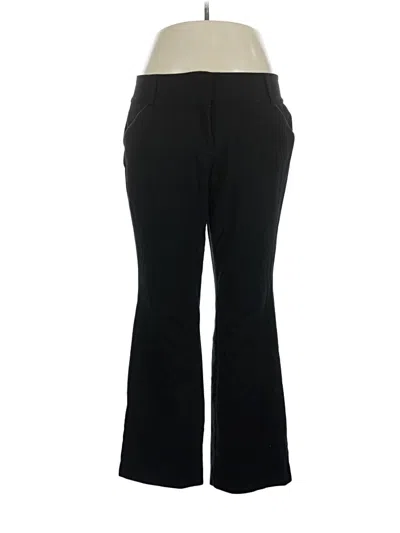 Pre-owned Alfani Dress Pants In Black