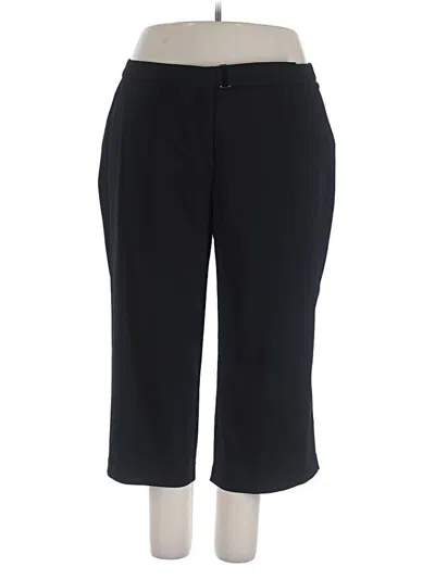Pre-owned Alfani Dress Pants In Black