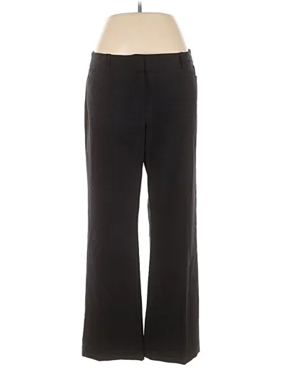 Pre-owned Alfani Dress Pants In Black