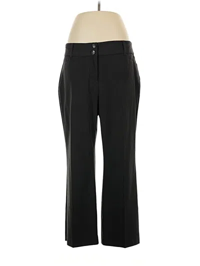 Pre-owned Alfani Dress Pants In Black