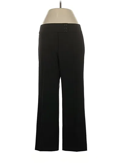 Pre-owned Alfani Dress Pants In Black