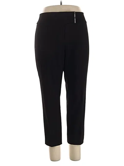 Pre-owned Alfani Dress Pants In Black