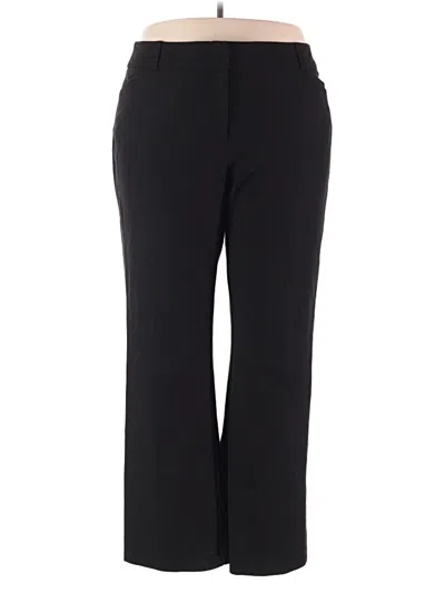 Pre-owned Alfani Dress Pants In Black