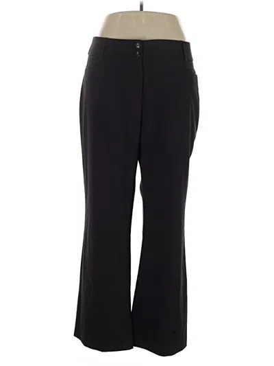 Pre-owned Alfani Dress Pants In Black