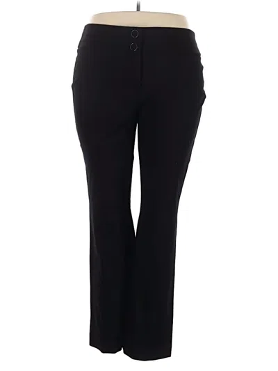 Pre-owned Alfani Dress Pants In Black