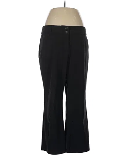 Pre-owned Alfani Dress Pants In Black