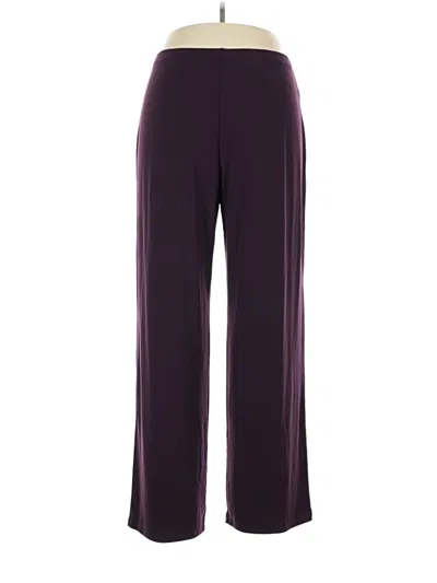 Pre-owned Alfani Dress Pants In Purple