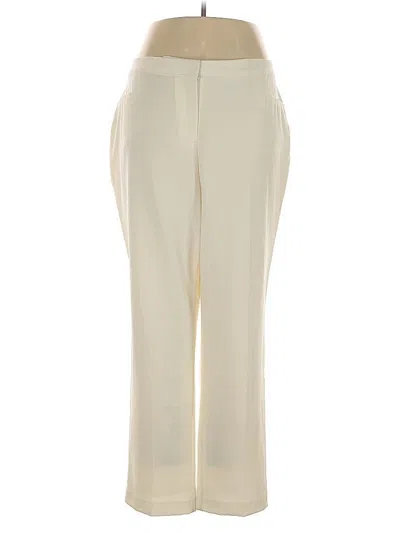 Pre-owned Alfani Dress Pants In White